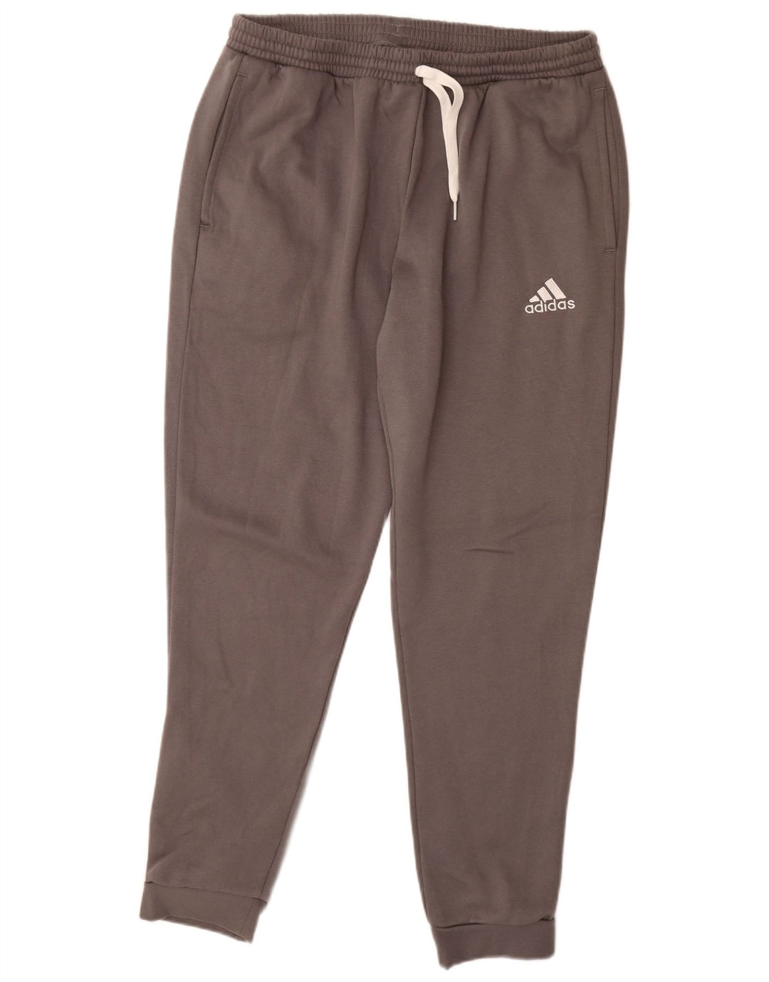 ADIDAS Herren-Trainingshose, Jogginghose, groß, graue Baumwolle
