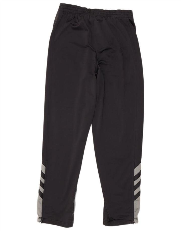 Adidas Herren-Trainingshose UK 40/42 Mittelschwarzes Colourblock-Polyester