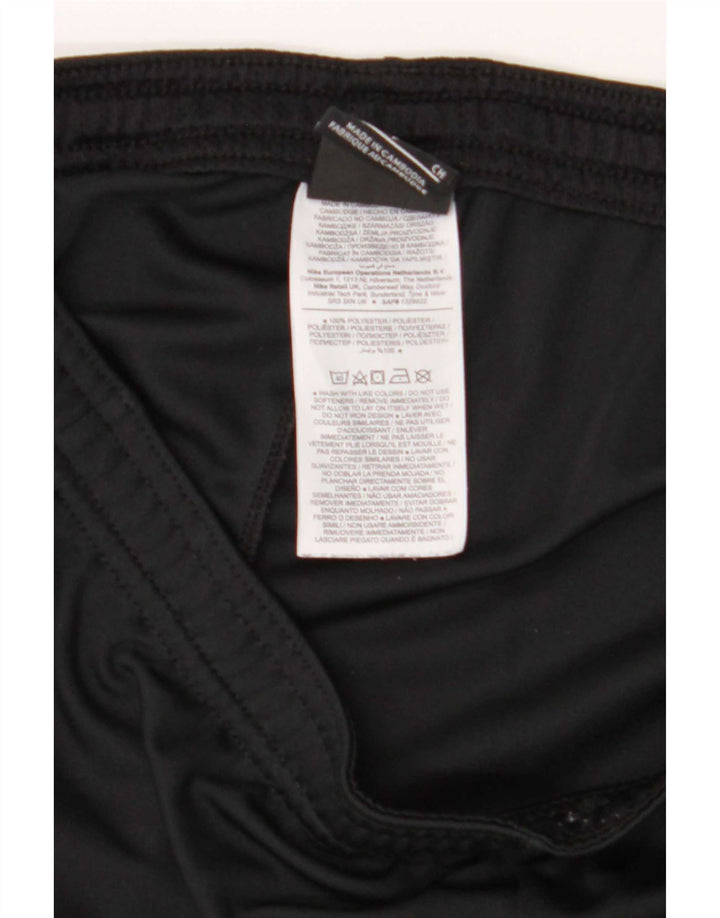Nike Herren-Sportshorts, Größe S, Schwarz, Colourblock-Polyester