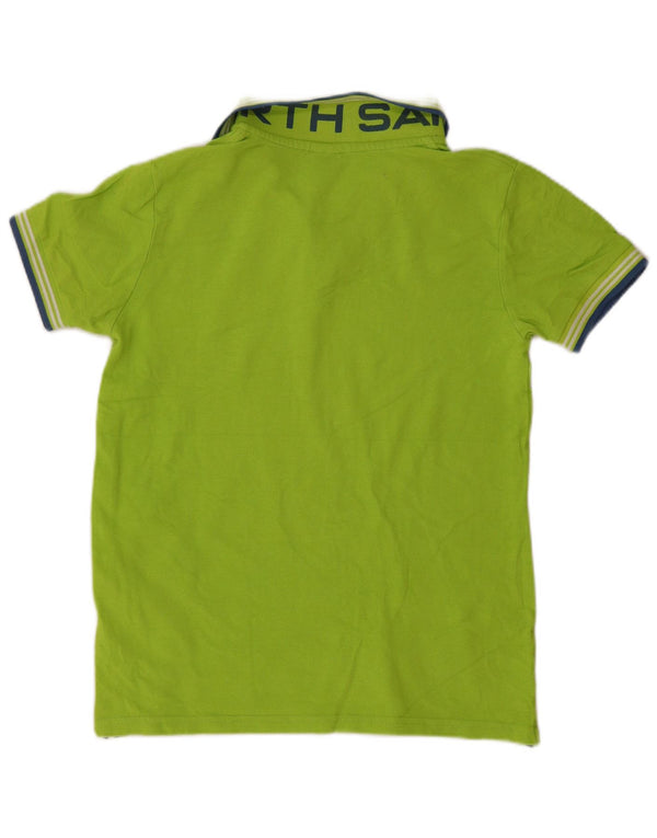 North Sails Jungen-Poloshirt, 11–12 Jahre, grüne Baumwolle