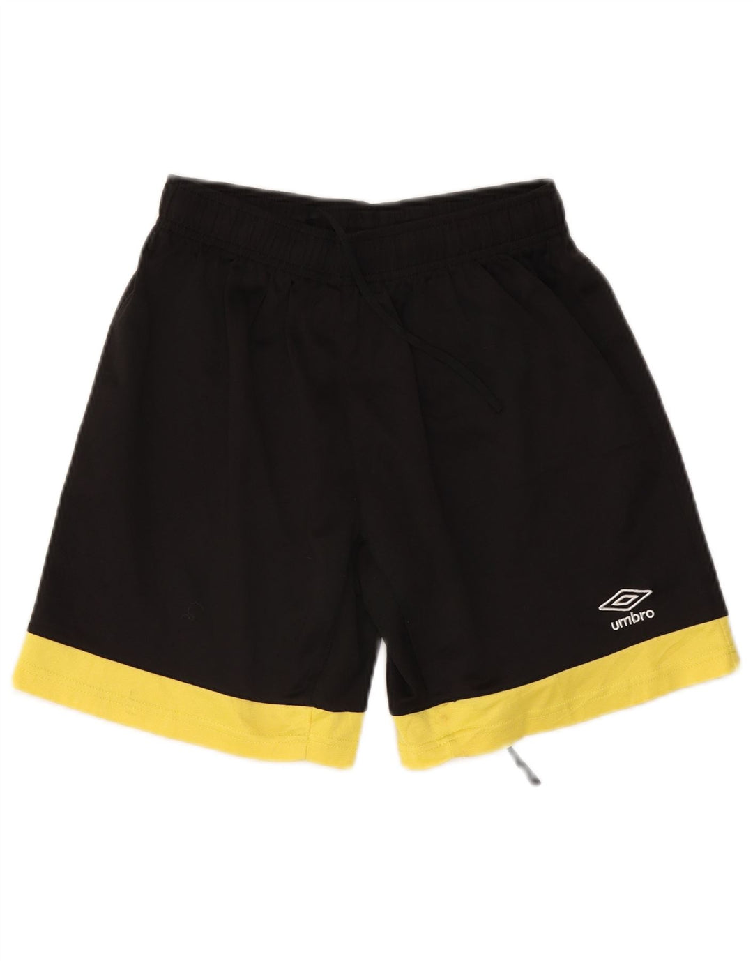 UMBRO Herren-Sportshorts, Größe S, Schwarz, Farbblock