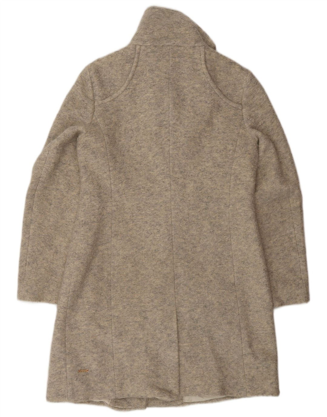 Hugo Boss Damen Mantel UK 8 Small Beige Acryl