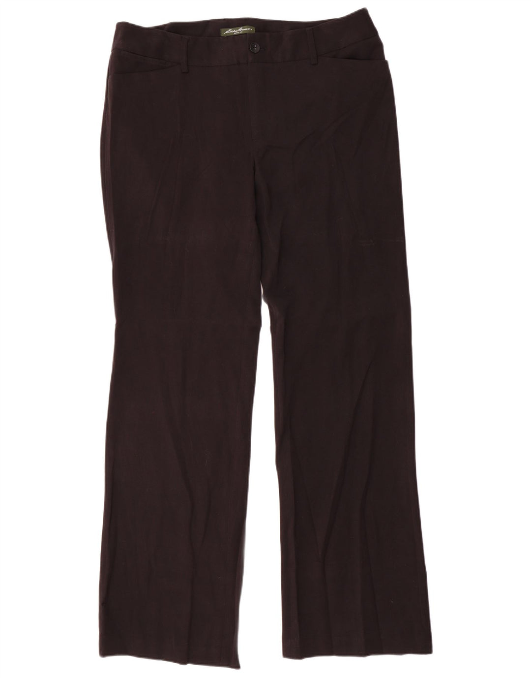 EDDIE BAUER Damen Blakely Fit Anzughose US 14 XL W36 L34 Schwarz