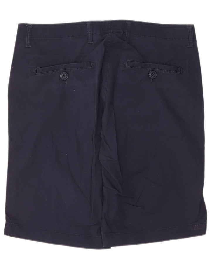 CHAMPION Herren-Chinoshorts IT 50 Large W36 Marineblaue Baumwolle