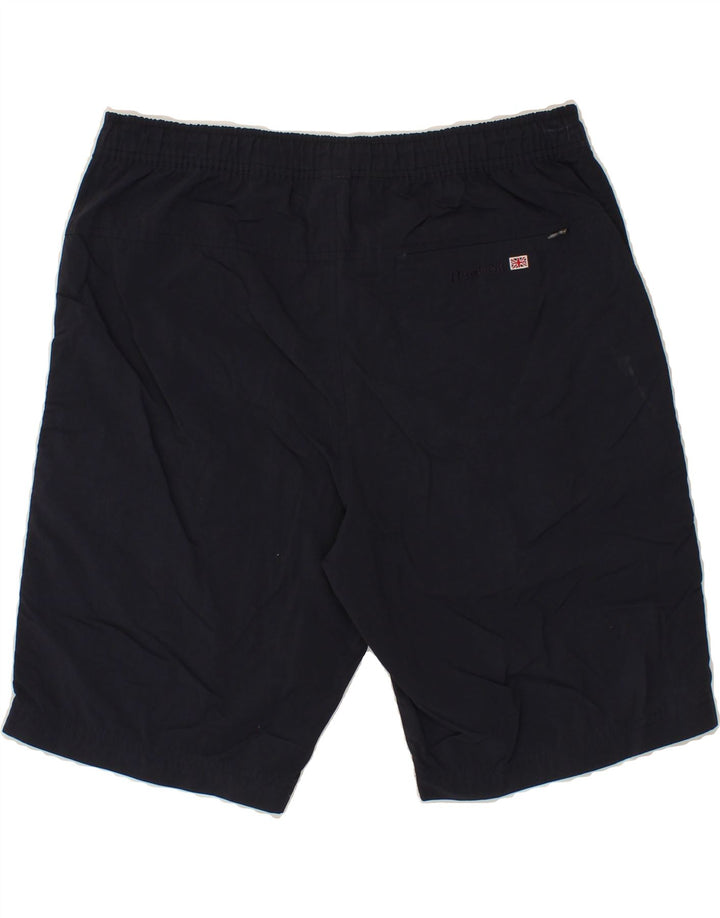 REEBOK Mens Cargo Shorts XS W27  Navy Blue Nylon Vintage Reebok and Second-Hand Reebok from Messina Hembry 