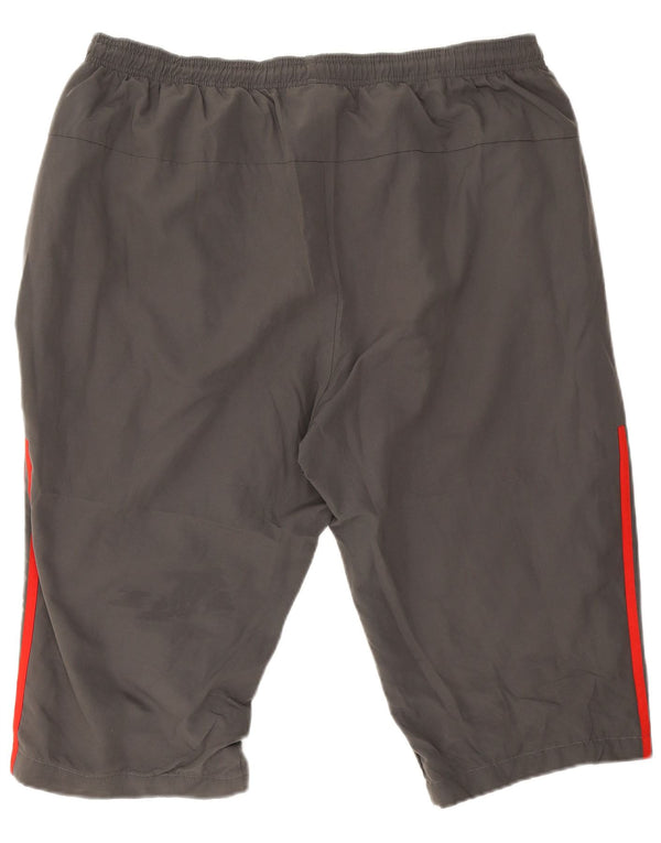 Adidas Herren Sport Shorts 2XL Grau Polyester
