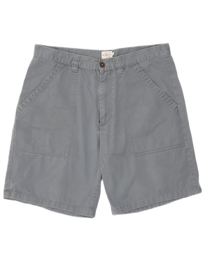 Calvin Klein Herren Chinoshorts W34 Große graue Baumwolle
