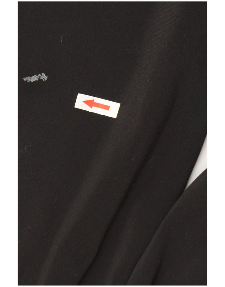Puma Herren-Trainingshose, Jogginghose, Mittelschwarz, Farbblock-Polyester