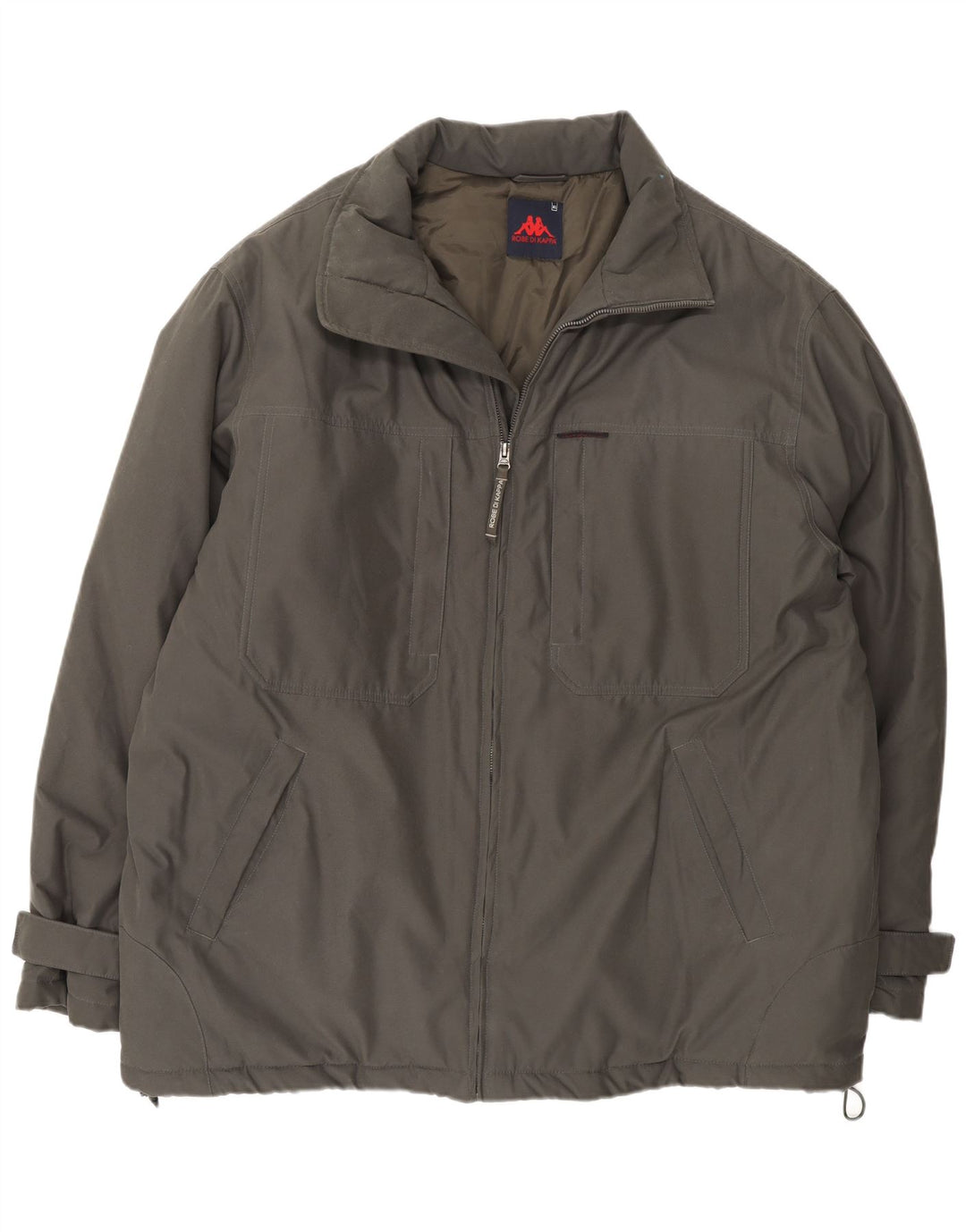 Kappa Herren Windjacke UK 42 XL Khaki Polyamid