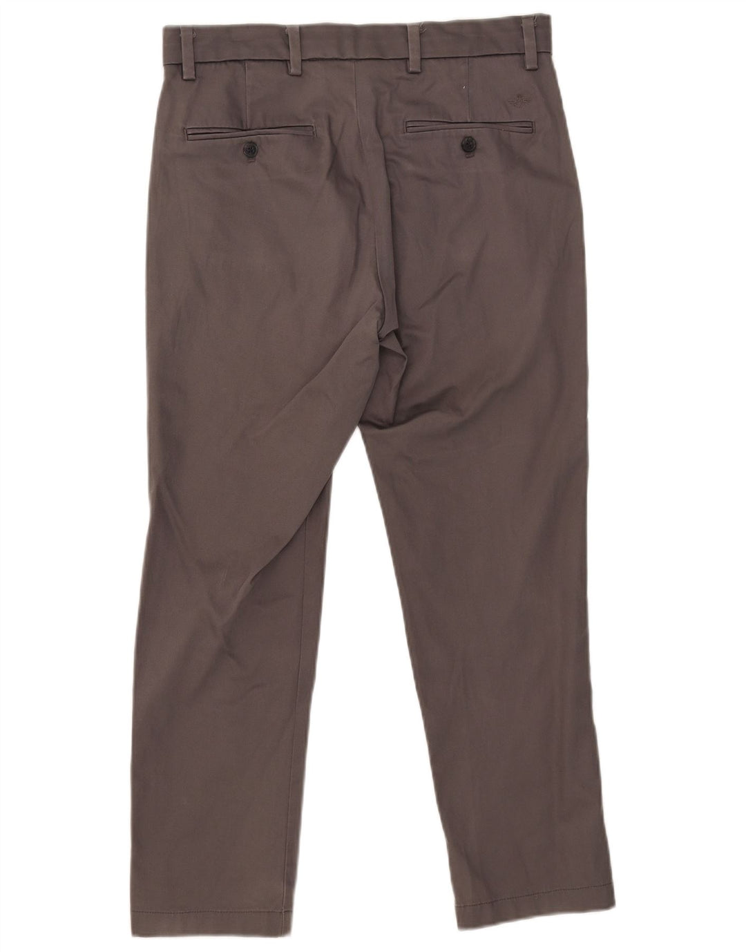 Dockers Slim Chino-Hose für Herren, W32, L27, graue Baumwolle