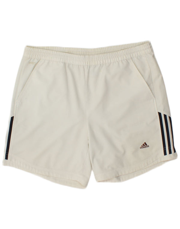Adidas Herren Sport Shorts XL Weiß Polyester