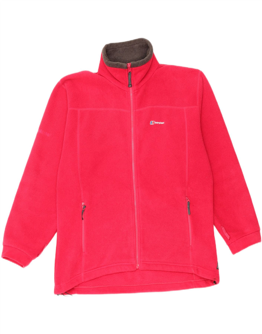 BERGHAUS Damen Polartec Übergroße Fleecejacke UK 14 Large Pink