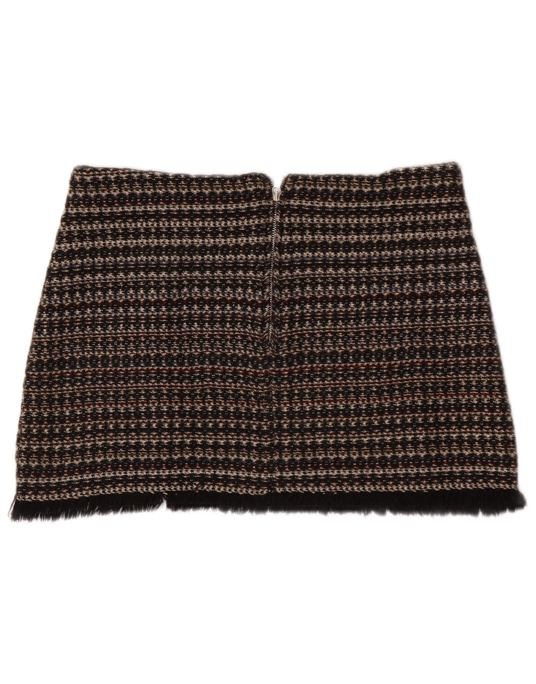 Zara Damen Trafaluc Minirock Medium W28 Schwarz gestreift