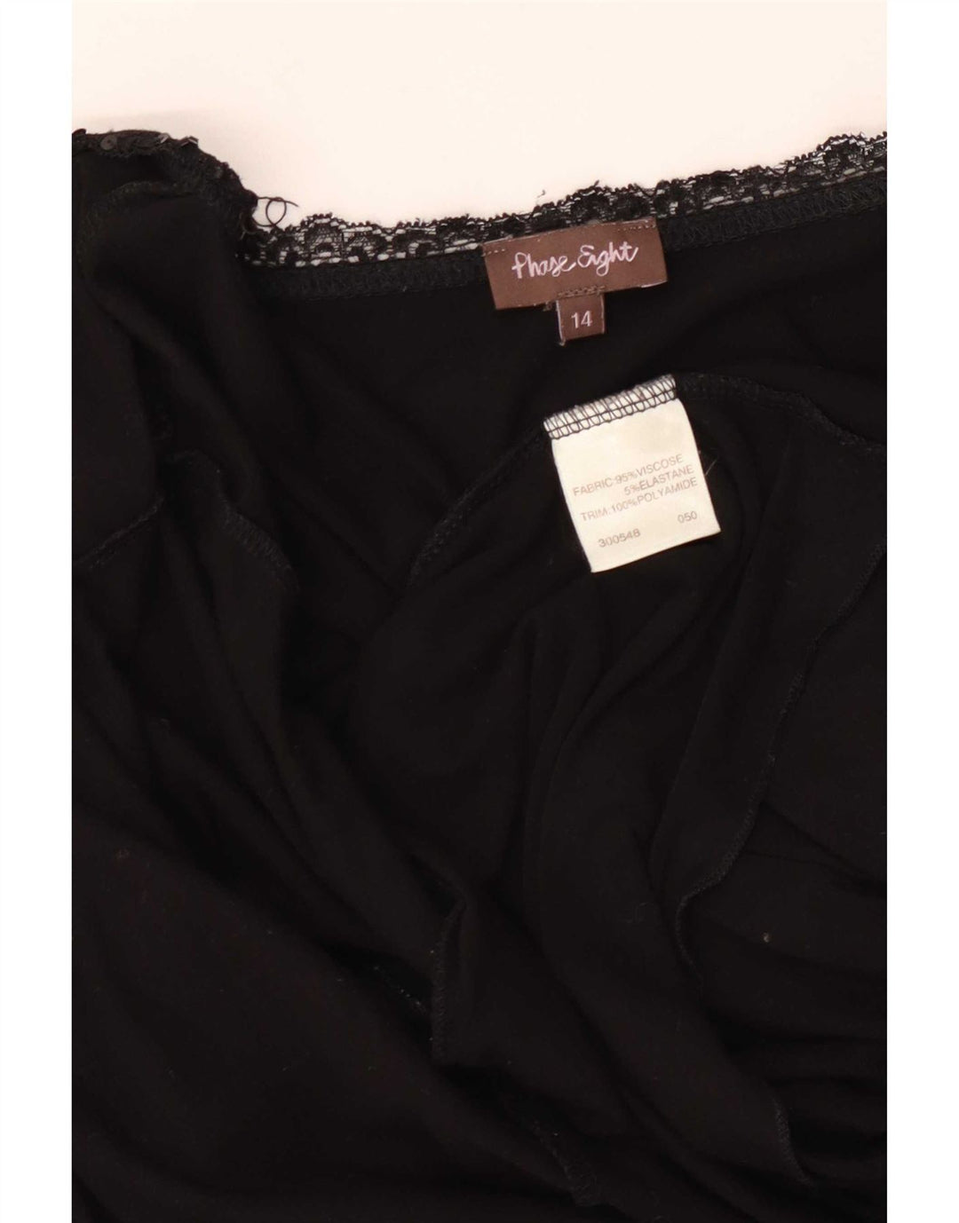 Phase Eight Damen-Cardigan zum Binden vorne, UK 14, mittlere schwarze Viskose