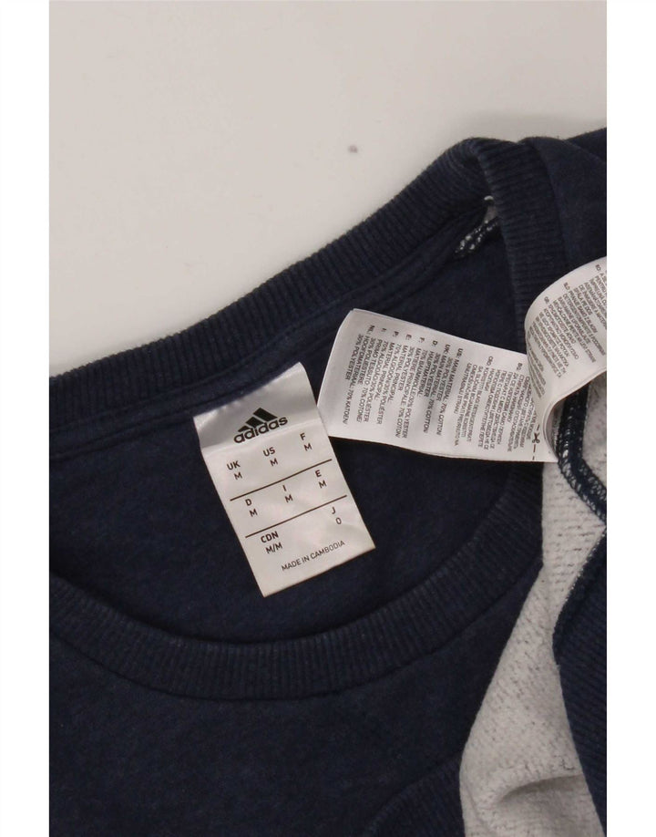Adidas Herren Sweatshirt Pullover Medium Marineblau Baumwolle