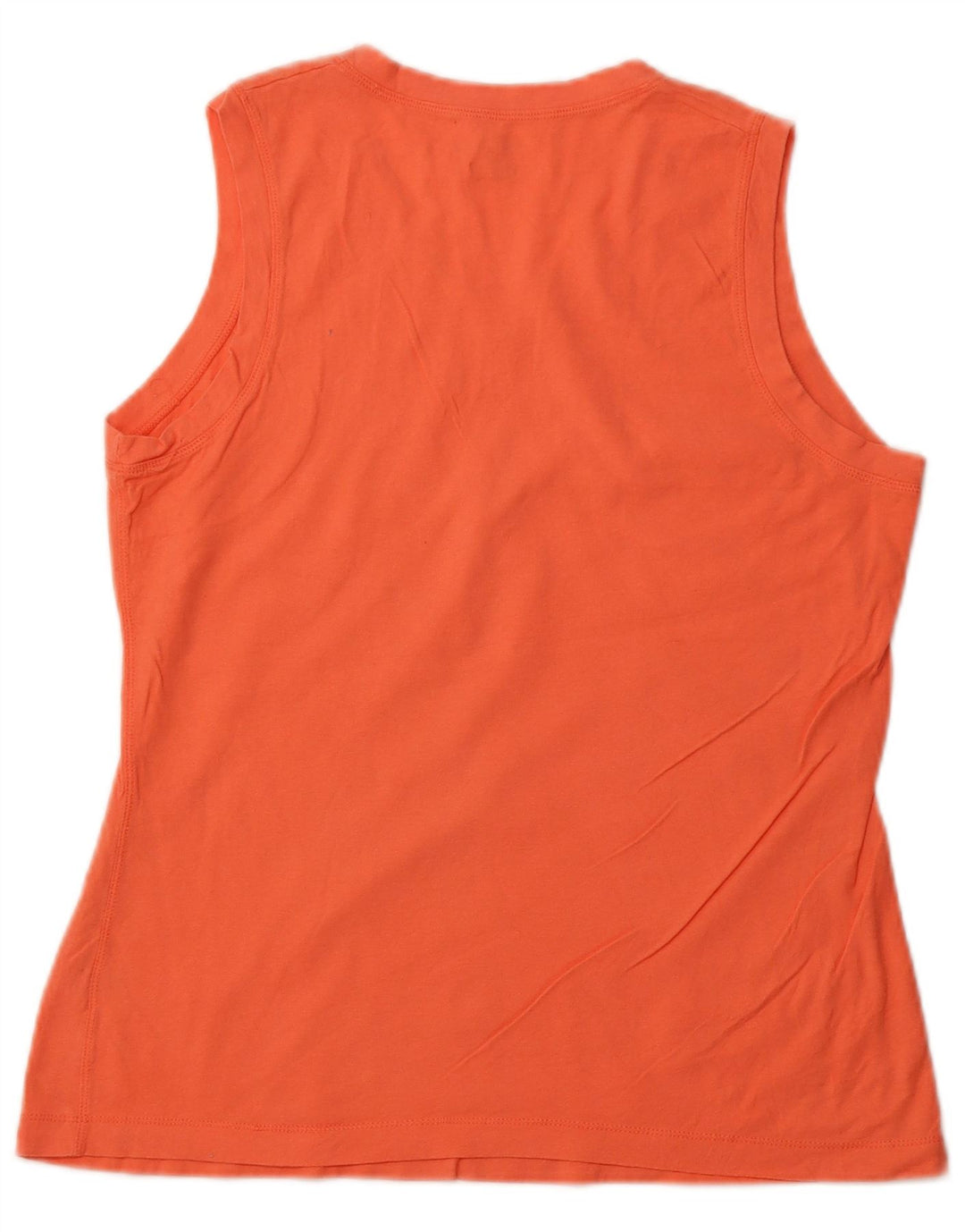 CHAMPION Damen Weste Top UK 14 Mittelorange Baumwolle