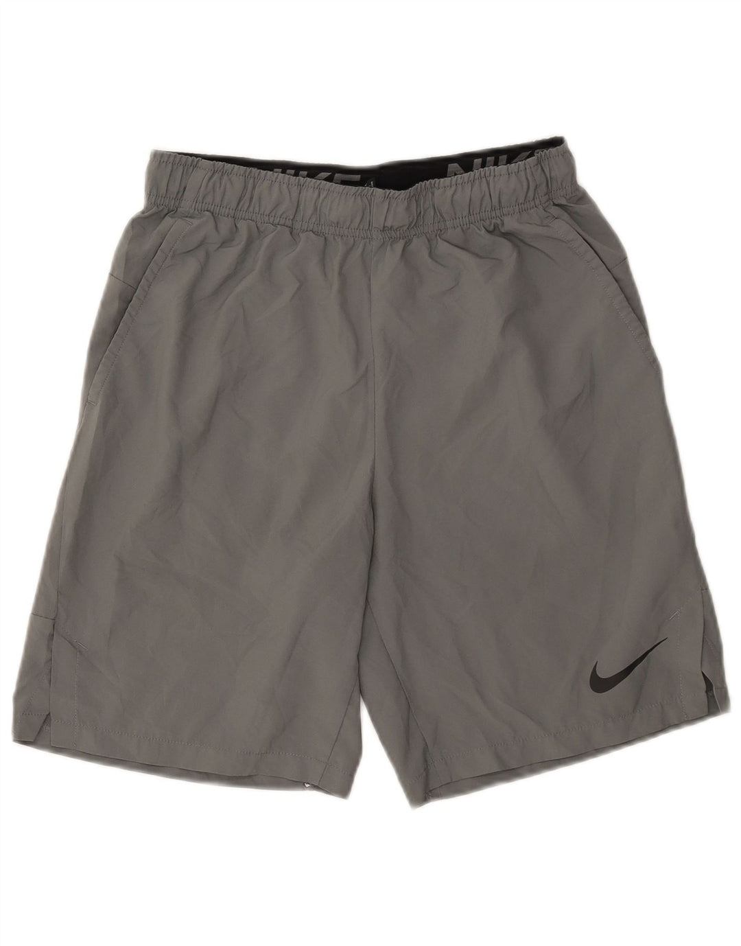 Nike Herren Dri Fit Standard Fit Sportshorts, Größe S, Grau, Polyester