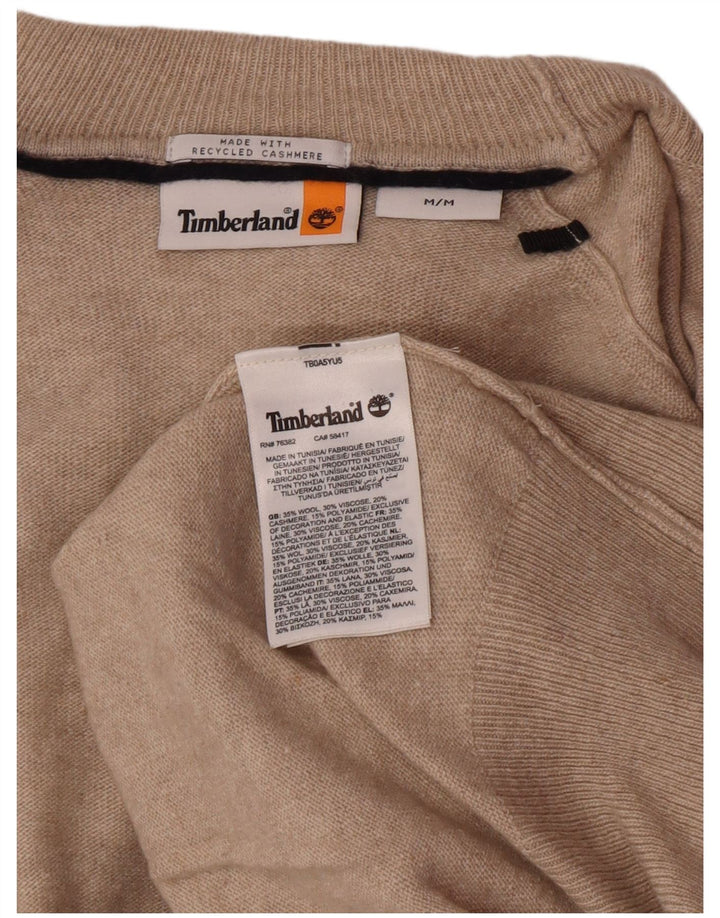 Timberland Rollkragenpullover für Herren, mittelbeige Wolle