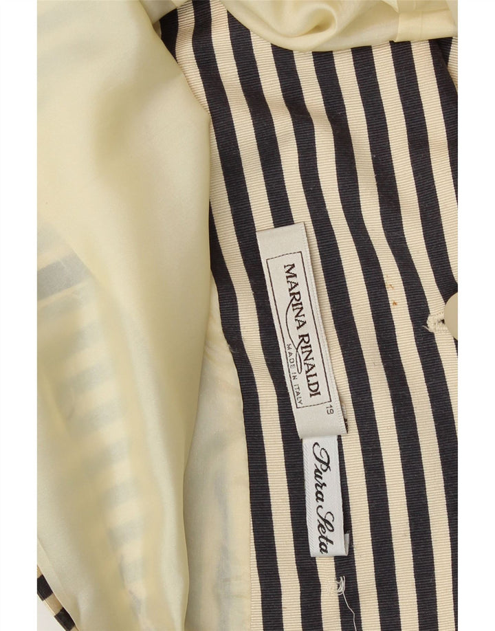 MARINA RINALDI Womens Oversized Blazer Jacket Size 19 Small Black Modern Vintage Marina Rinaldi and Second-Hand Marina Rinaldi from Messina Hembry 