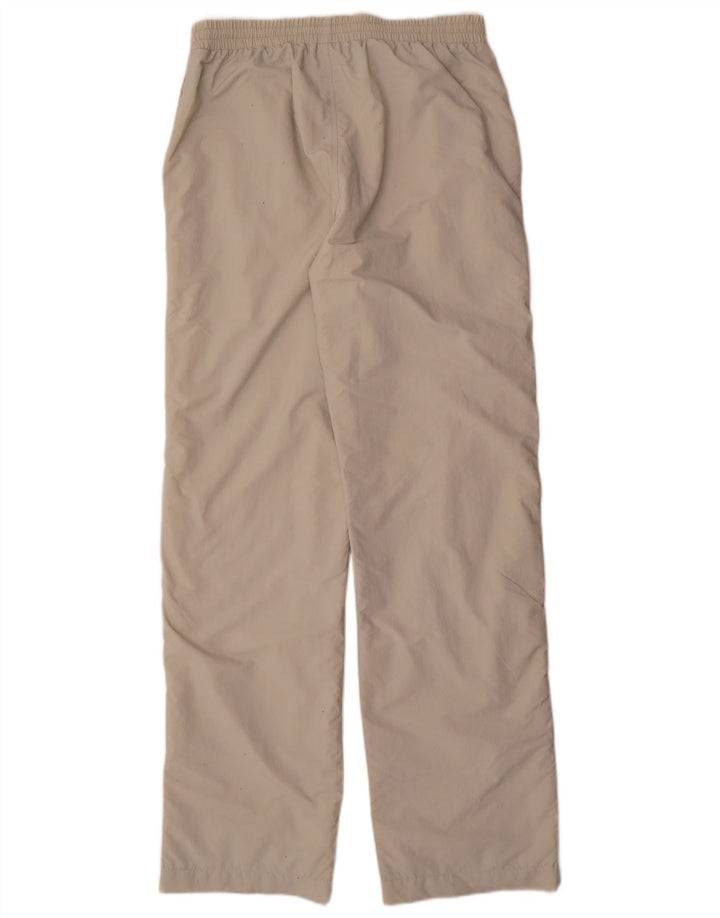 Kappa Herren-Trainingshose, mittelbeigefarbenes Colourblock-Polyamid