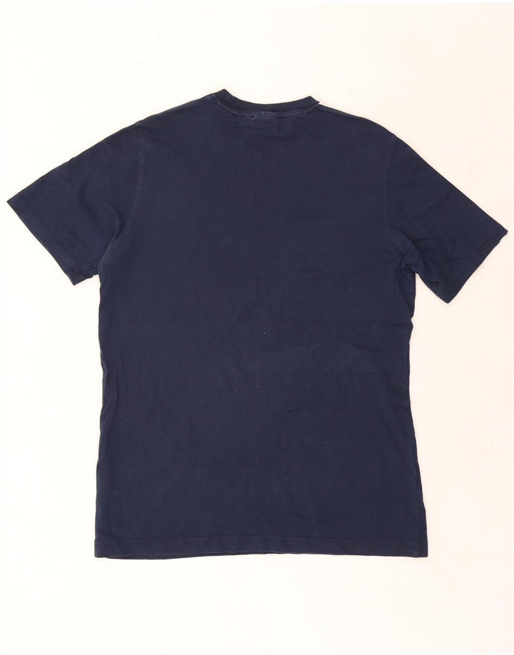 ADIDAS Herren T-Shirt Top Medium Marineblau Baumwolle