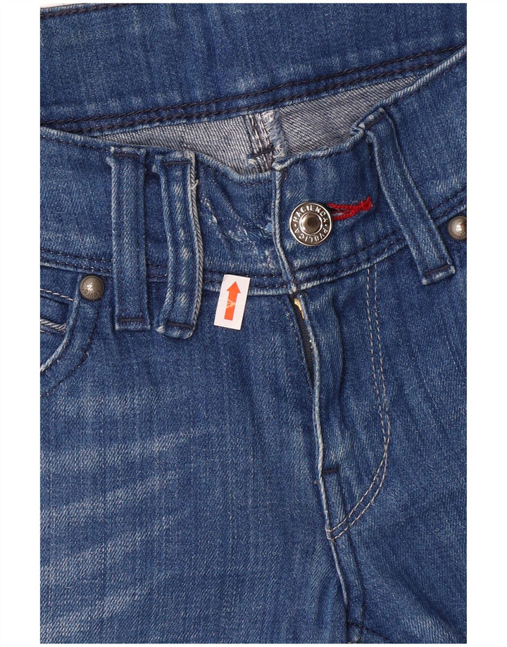 LEVI'S Damen Slim Jeans W28 L32 Blaue Baumwolle