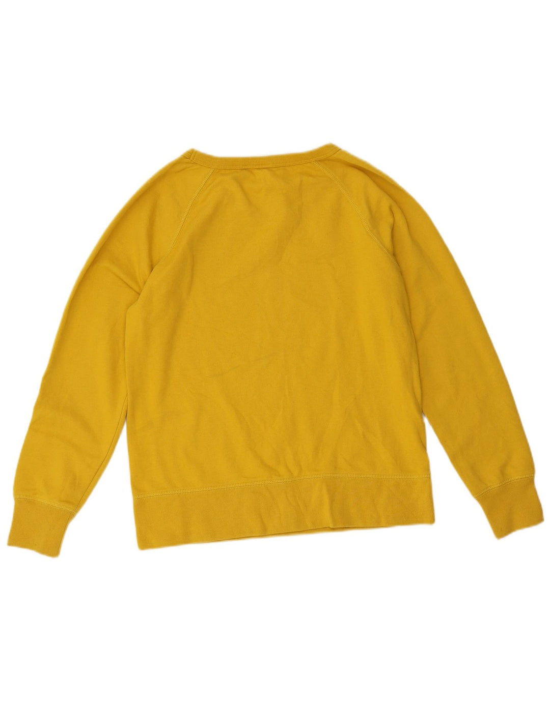 Gap Damen-Sweatshirt-Pullover, Gr. 10, Größe S, Gelb, Baumwolle
