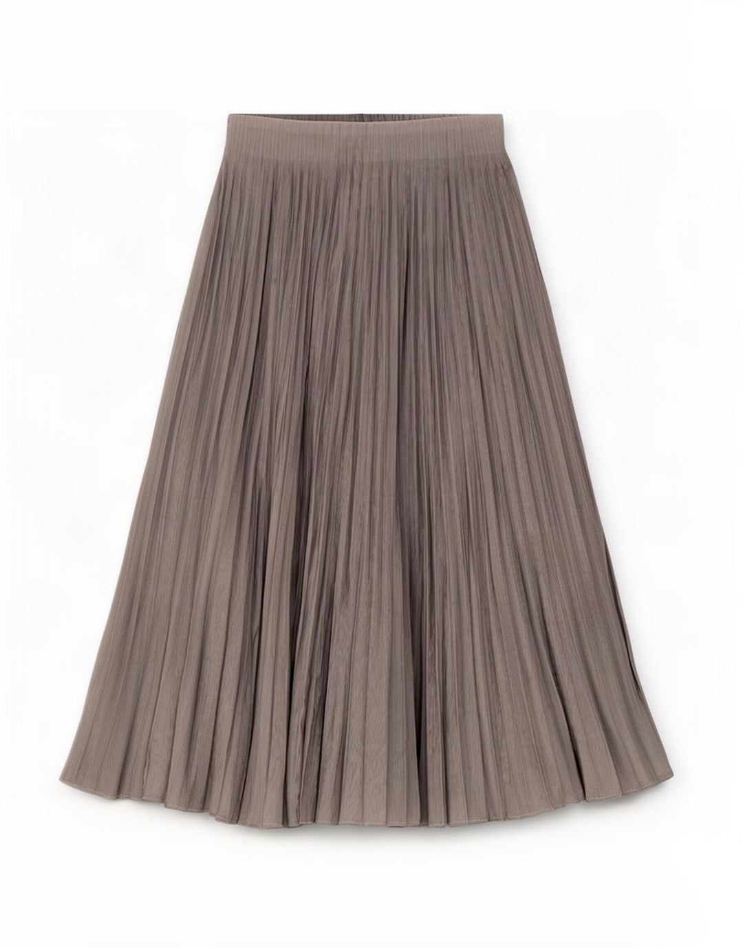 Zara Damen Faltenrock XS W24 Grau Polyester