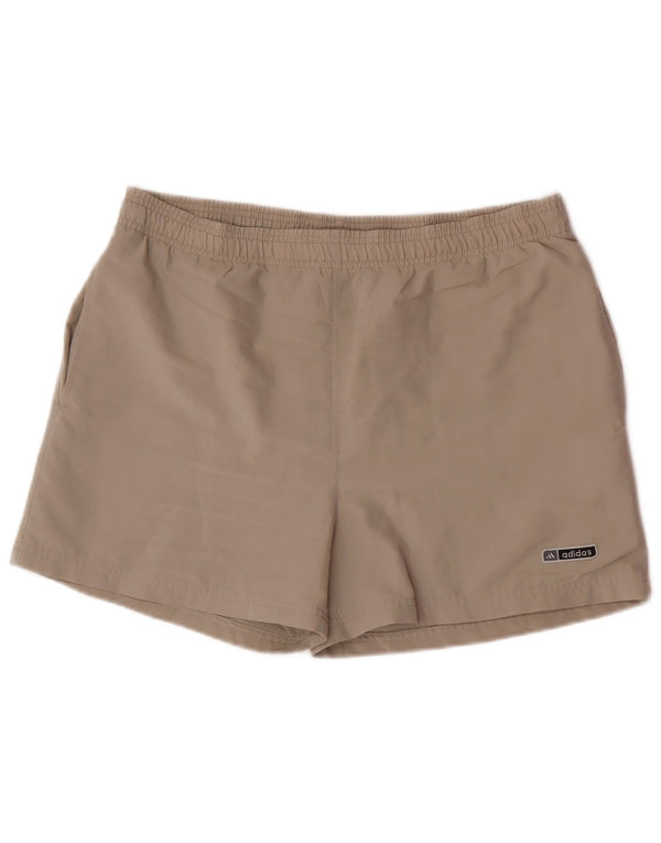 Adidas Herren Sport Shorts Large Beige Polyester