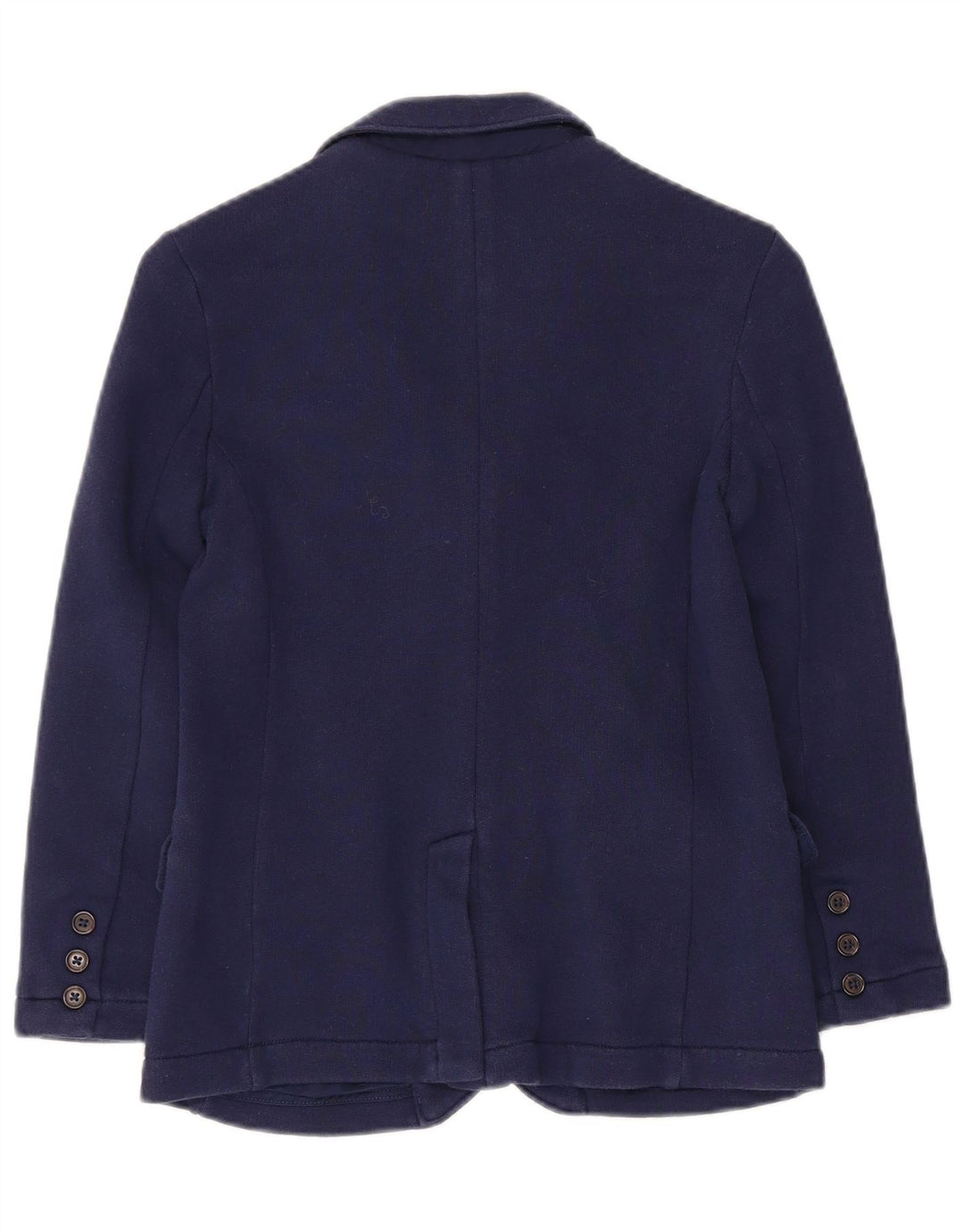 Polo Ralph Lauren Jungen-Blazer mit 2 Knöpfen, 6–7 Jahre, marineblaue Baumwolle