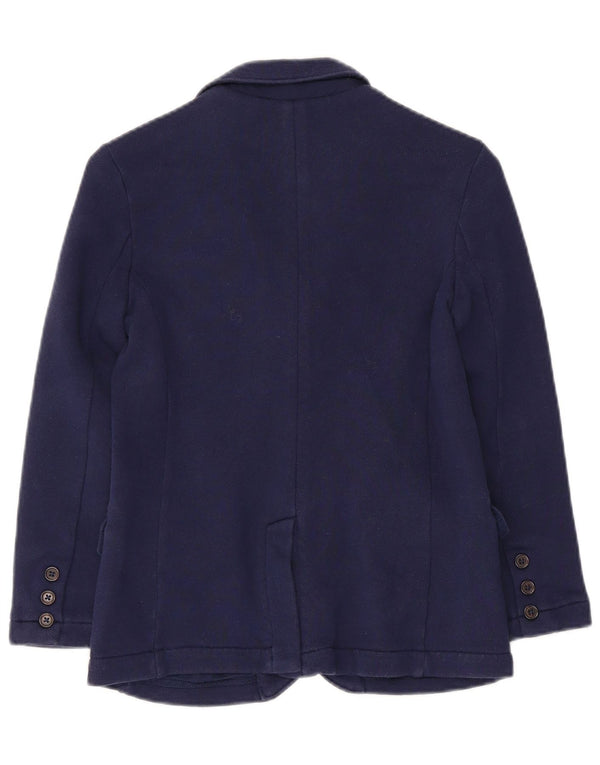 Polo Ralph Lauren Jungen-Blazer mit 2 Knöpfen, 6–7 Jahre, marineblaue Baumwolle