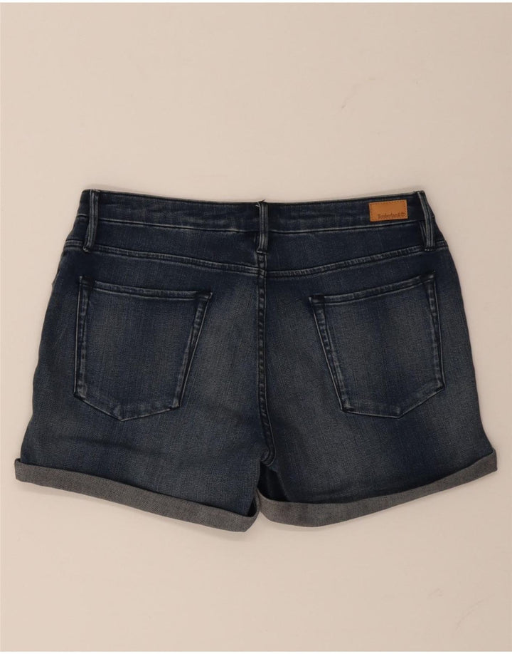 Timberland Damen-Jeansshorts W29, mittelmarineblaue Baumwolle