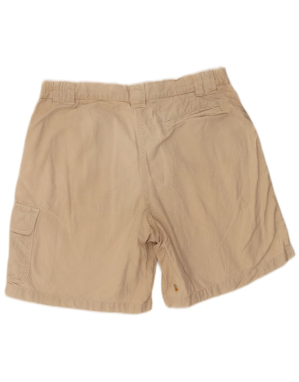 Murphy & Nye Damen Cargoshorts W33 Large Beige Baumwolle