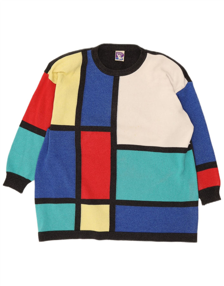 Yessica Damen-Pullover mit Rundhalsausschnitt, EU 44/46, Größe L, mehrfarbig