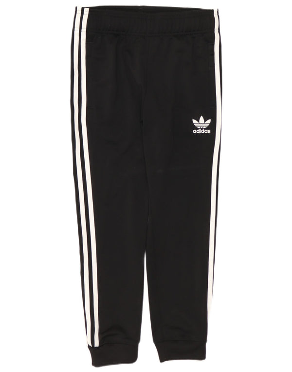 ADIDAS Jungen-Trainingshose, Jogginghose, 9–10 Jahre, Schwarz