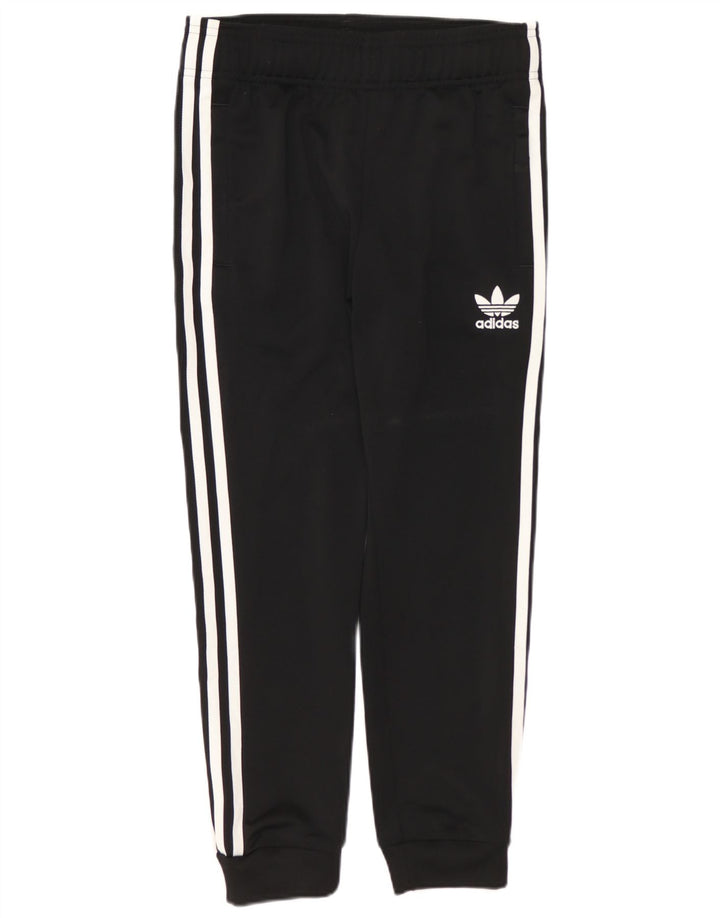 ADIDAS Jungen-Trainingshose, Jogginghose, 9–10 Jahre, Schwarz