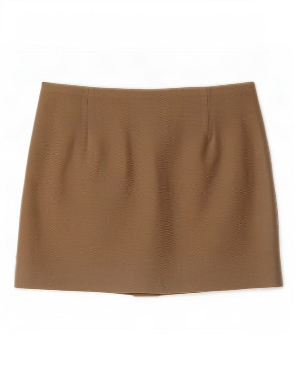 Zara Damen Minirock XS W24 Beige
