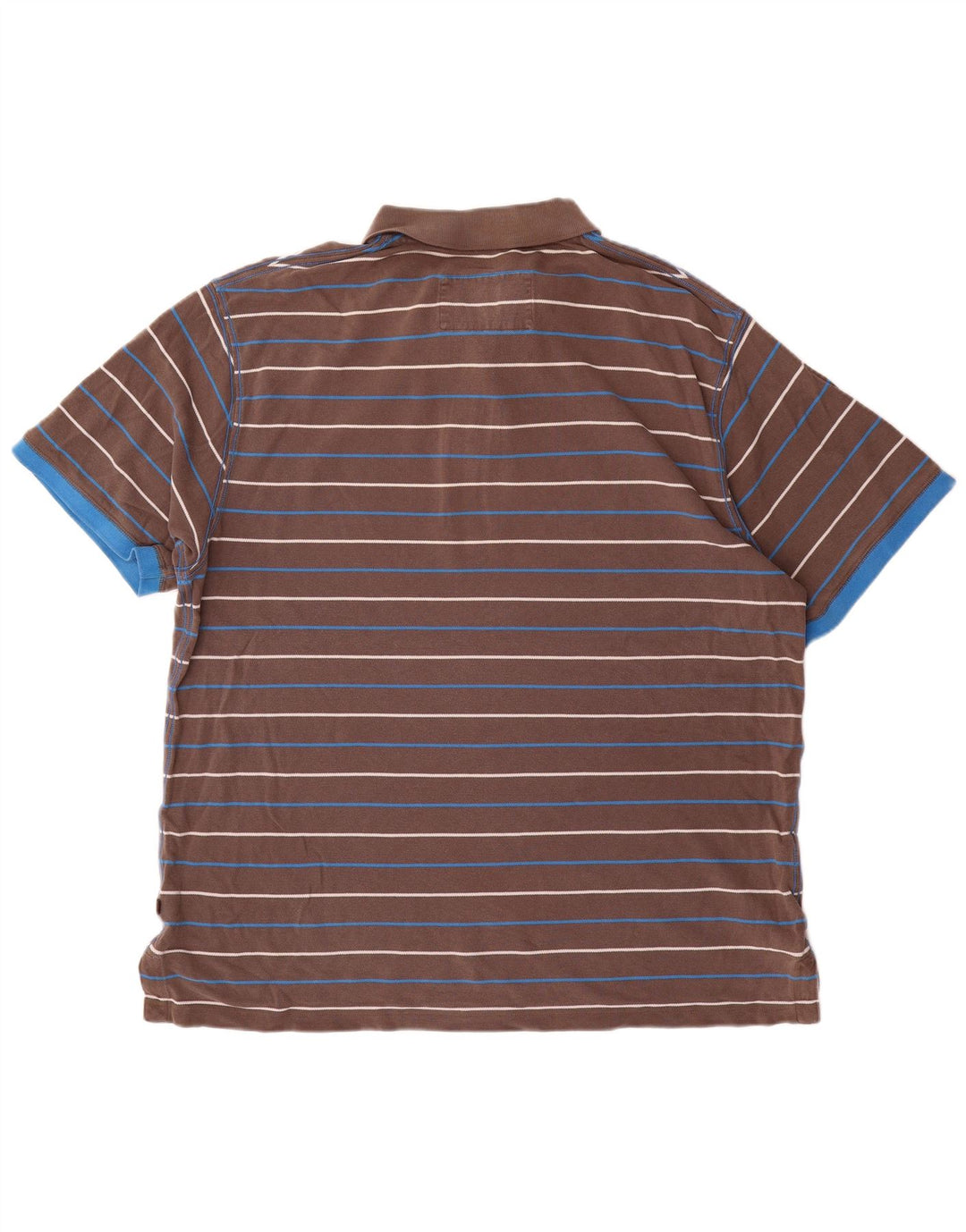 Boden Herren-Poloshirt 2XL, grau gestreift, Baumwolle