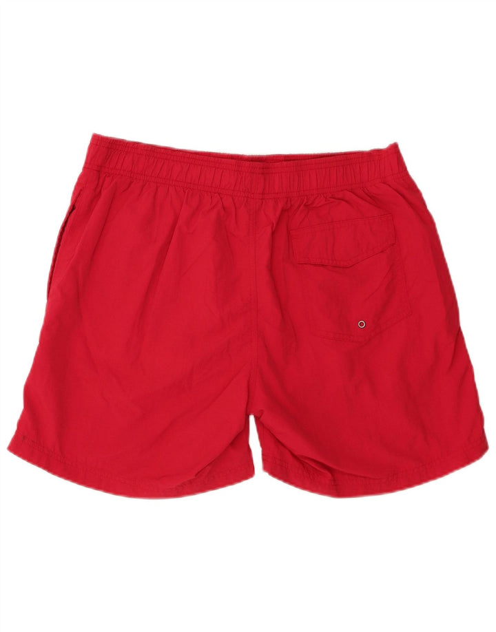 Champion Herren Badeshorts mit Grafik, Größe L, Rot