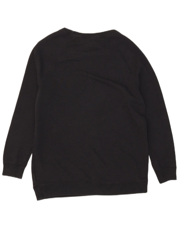 Nike Herren-Sweatshirt mit Grafik, mittelschwarz, Baumwolle