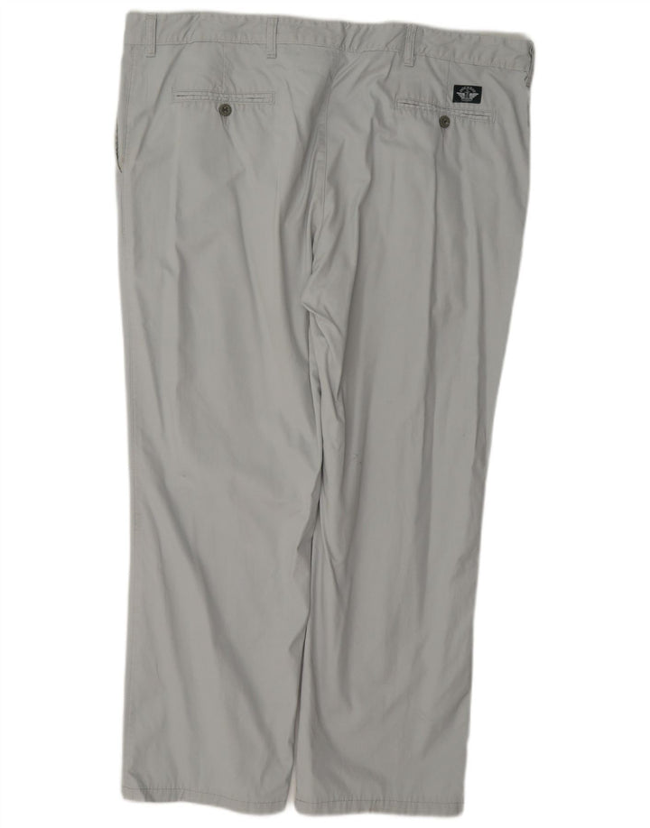 Dockers Herren Pegged Chino Hose W42 L29 Grau