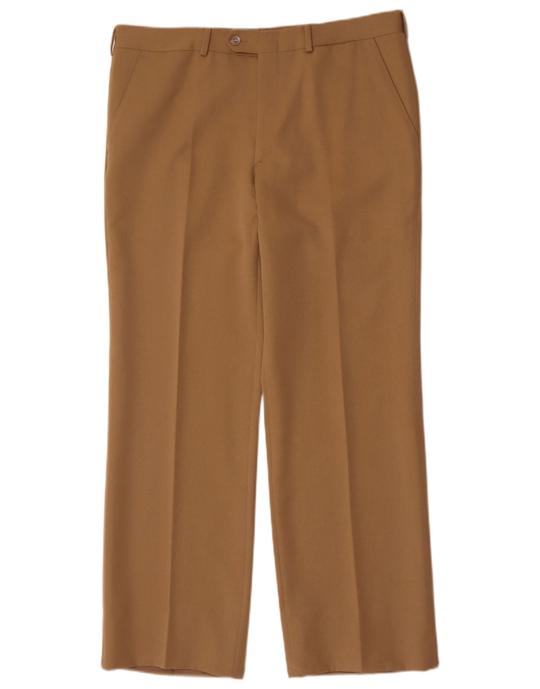 Vintage Herren gerade Anzughose W36 L30 Beige