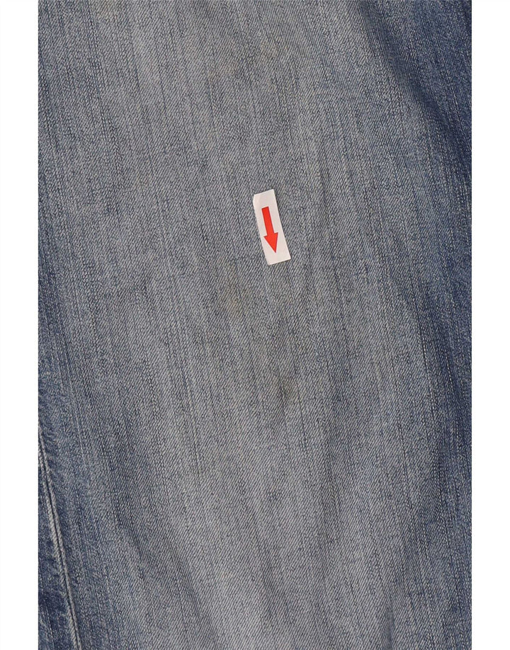 Armani Herren Straight Jeans W33 L31 Blau