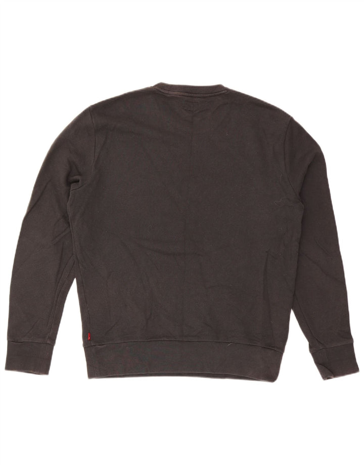 Levi's Herren-Sweatshirt „San Francisco Graphic“ aus mittelschwarzer Baumwolle