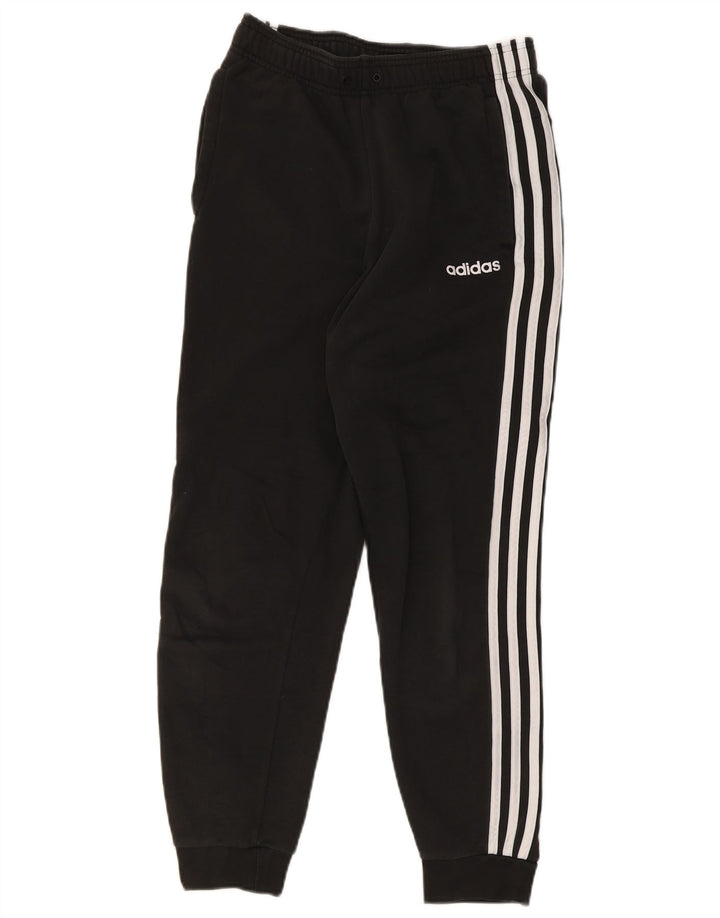 Adidas Herren-Trainingshose, Jogginghose, Größe S, Schwarz, Baumwolle