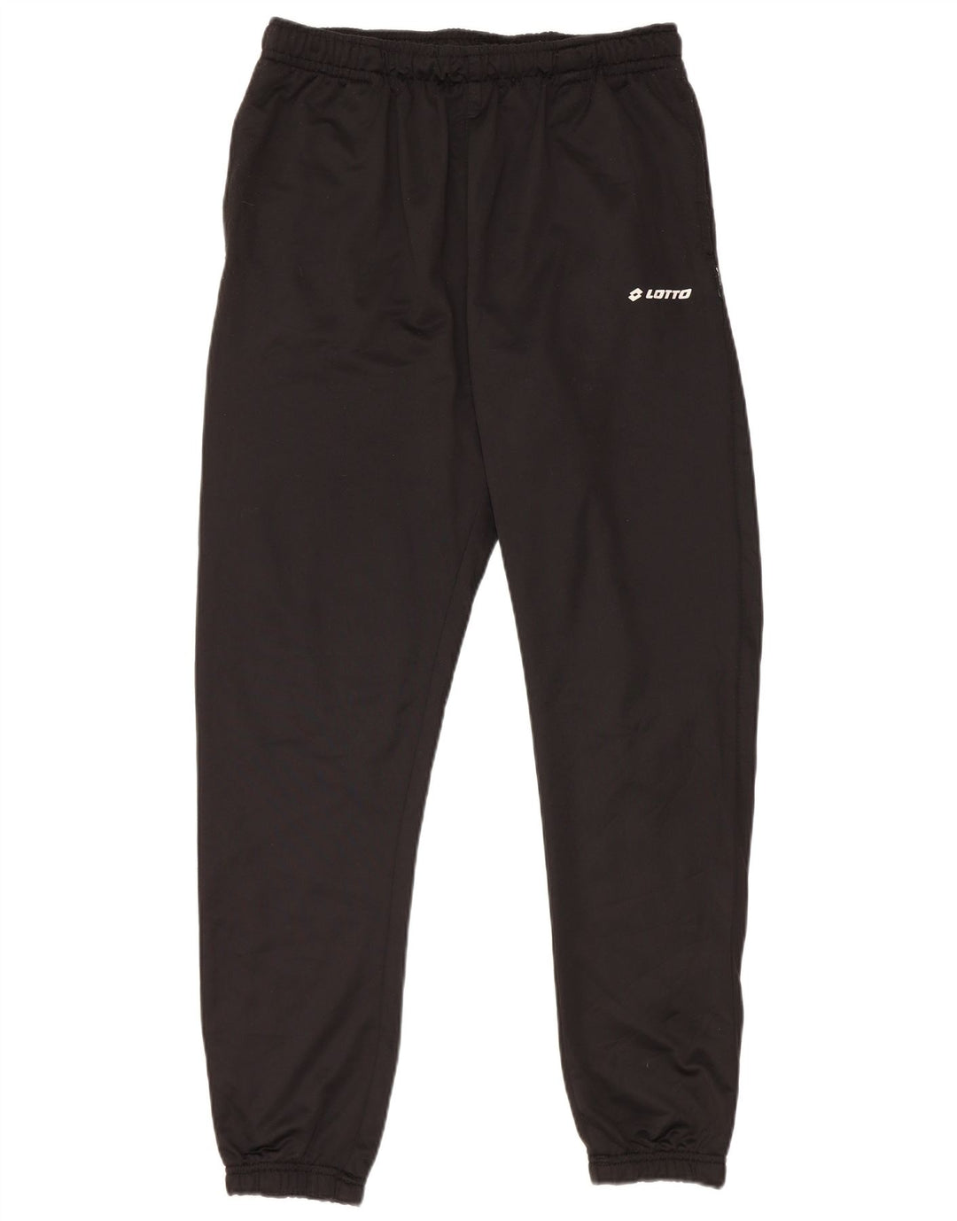 Lotto Herren-Trainingshose, Jogginghose, Größe L, Schwarz, Polyester