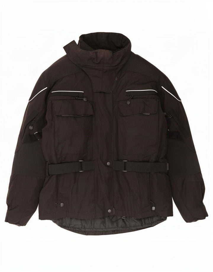 Advanced Experience Damen Racer Jacke UK 16 Large Schwarz Polyamid