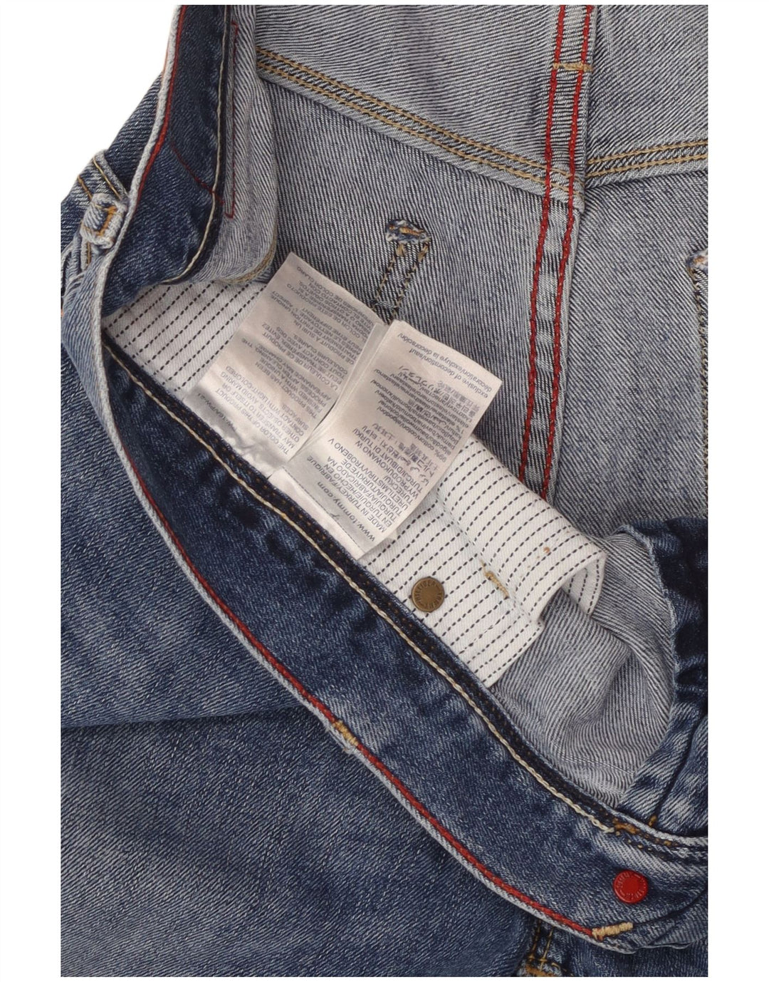 TOMMY HILFIGER Herren Bleecker Slim Jeans W33 L34 Blaue Baumwolle