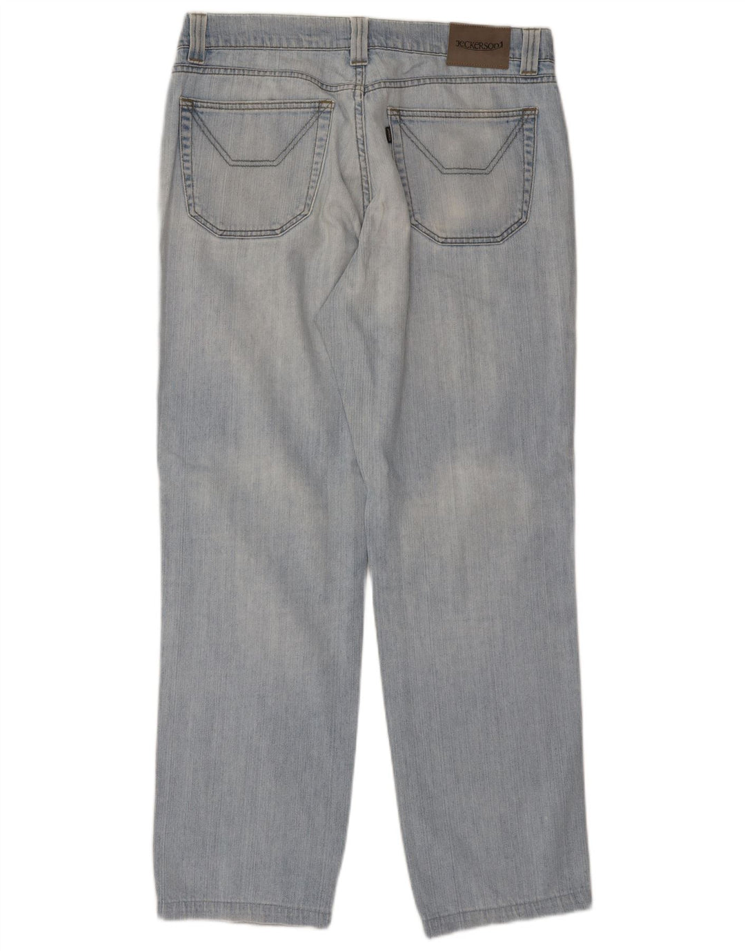Jeckerson Damen Straight Jeans W36 L30 Blaue Baumwolle