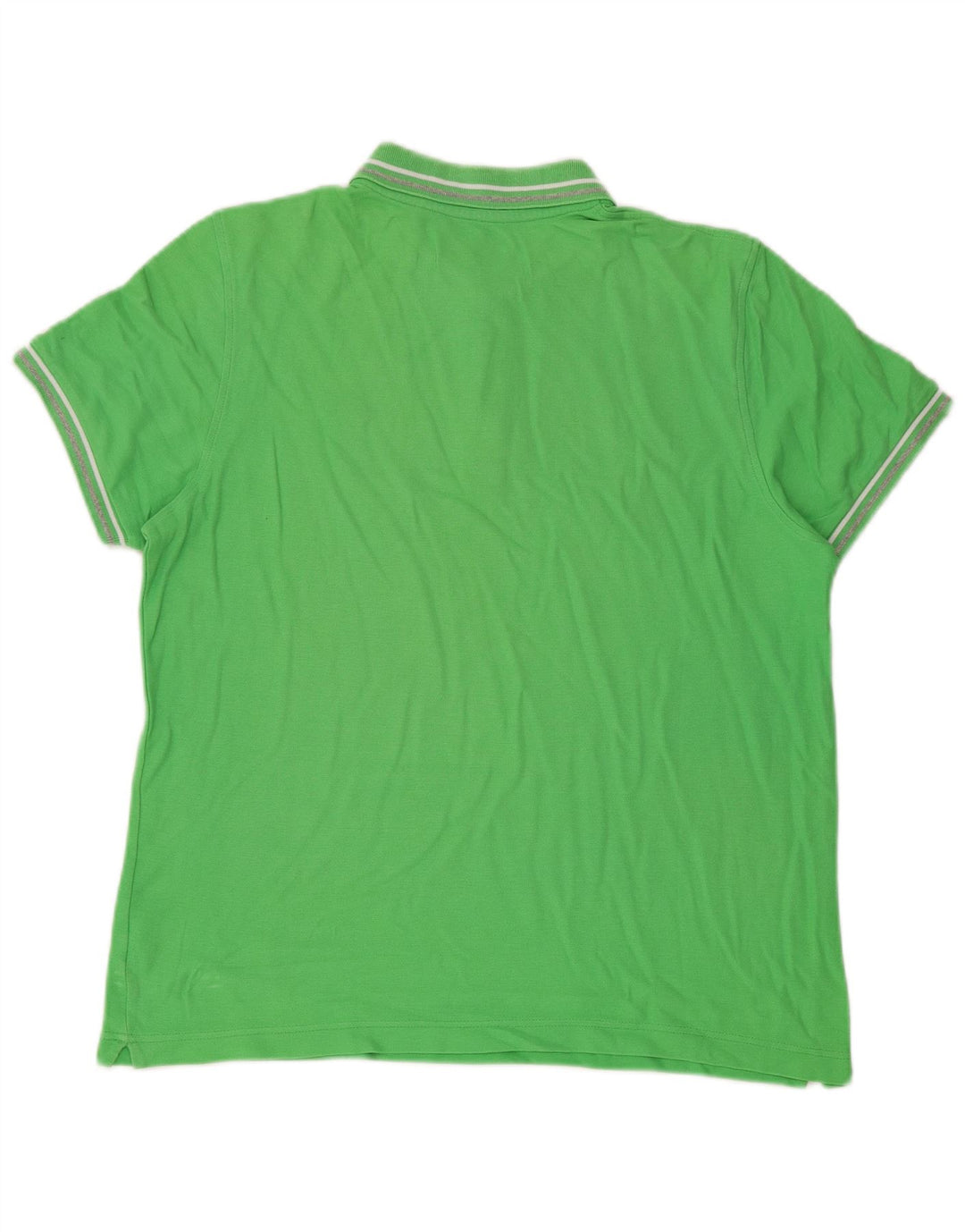 Lotto Herren-Poloshirt, groß, grüne Baumwolle